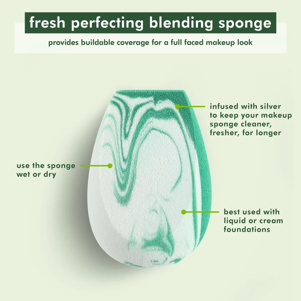 Mút Trang Điểm Ecotools Fresh Perfecting Facial Sponge Blender