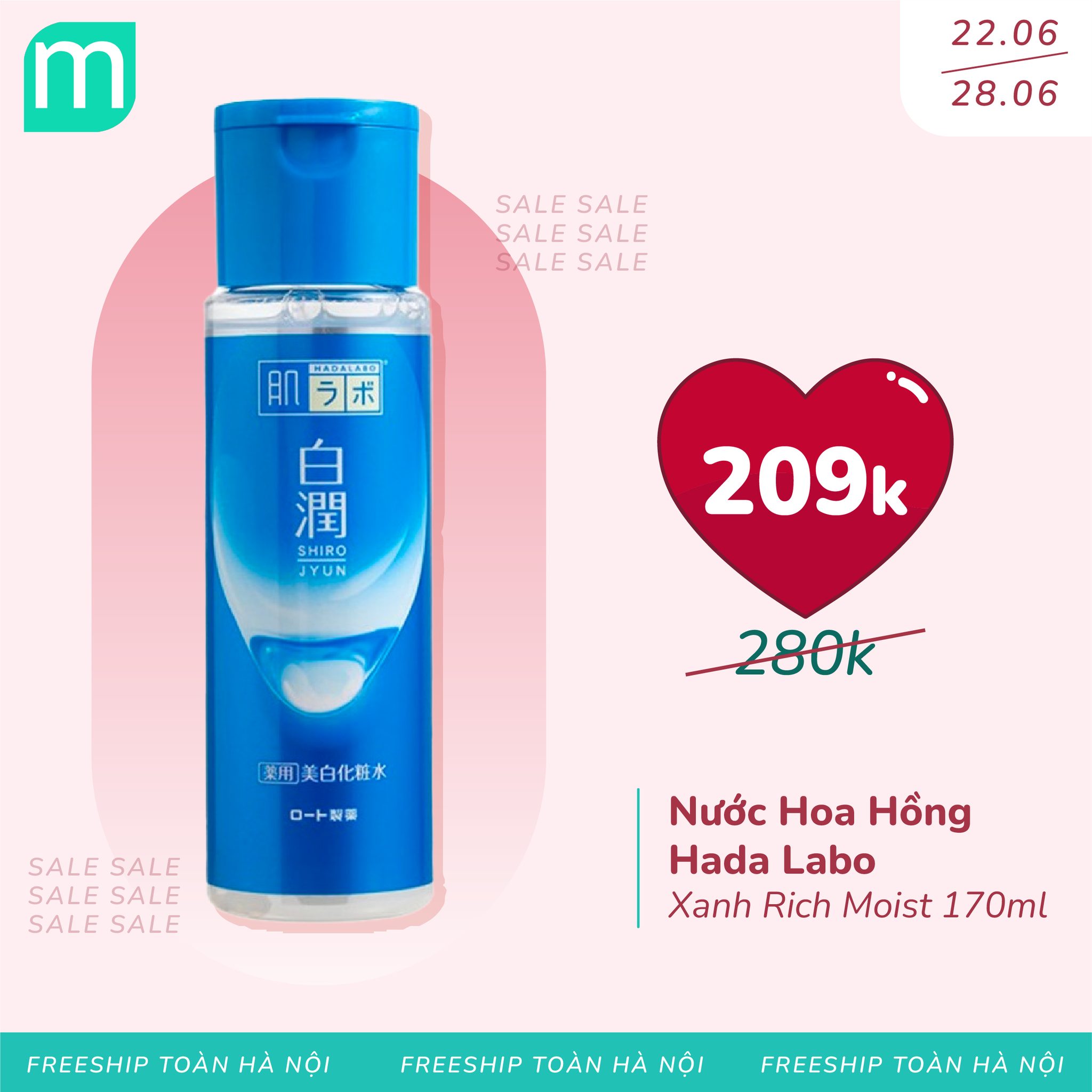 ĐẠI TIỆC DƯỠNG SÁNG SALE UP TO 52%