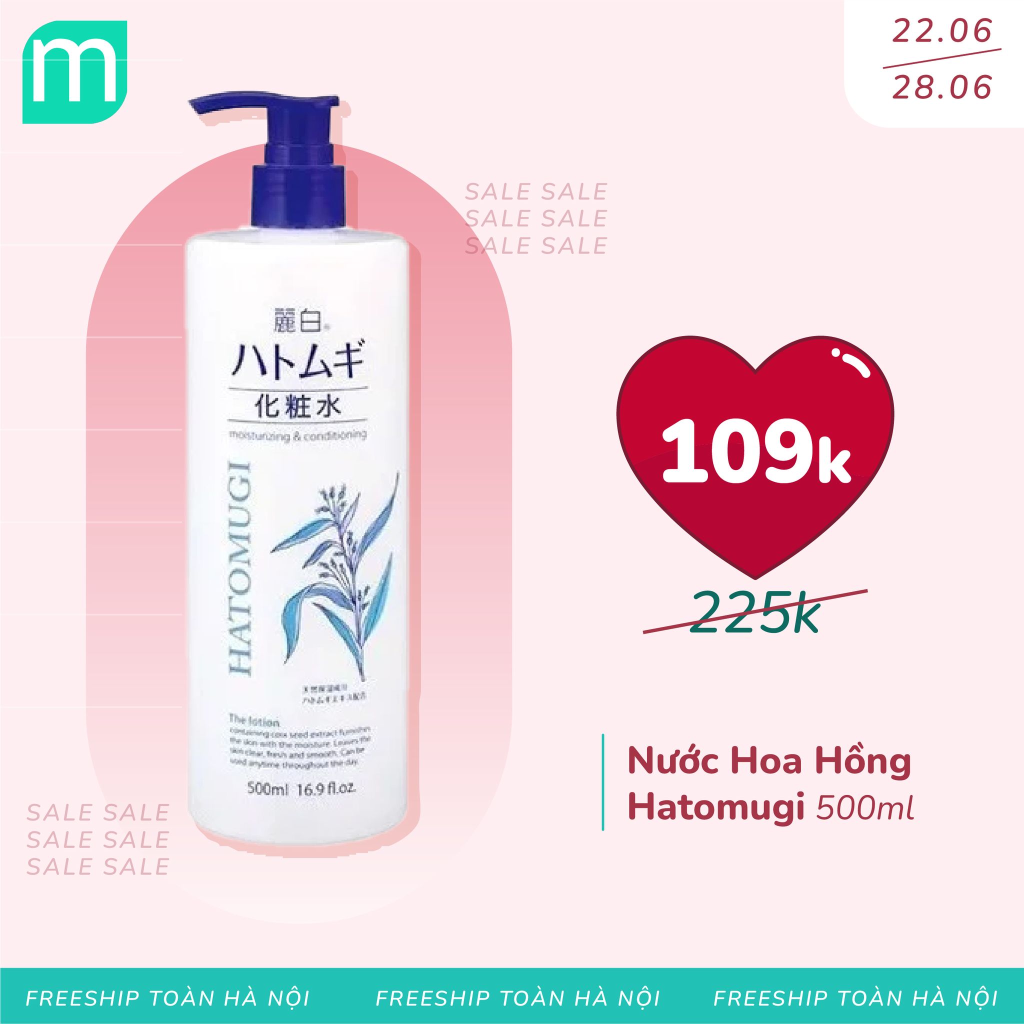 ĐẠI TIỆC DƯỠNG SÁNG SALE UP TO 52%