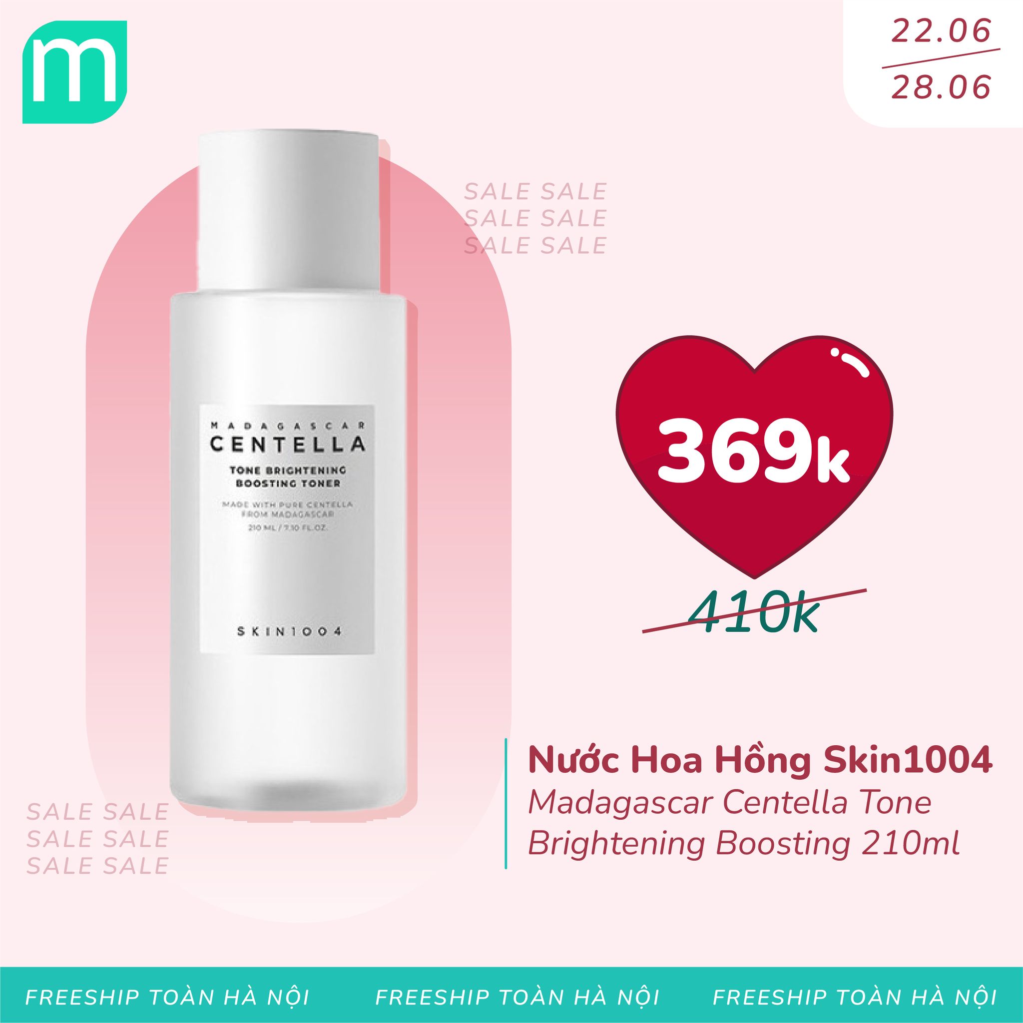 ĐẠI TIỆC DƯỠNG SÁNG SALE UP TO 52%