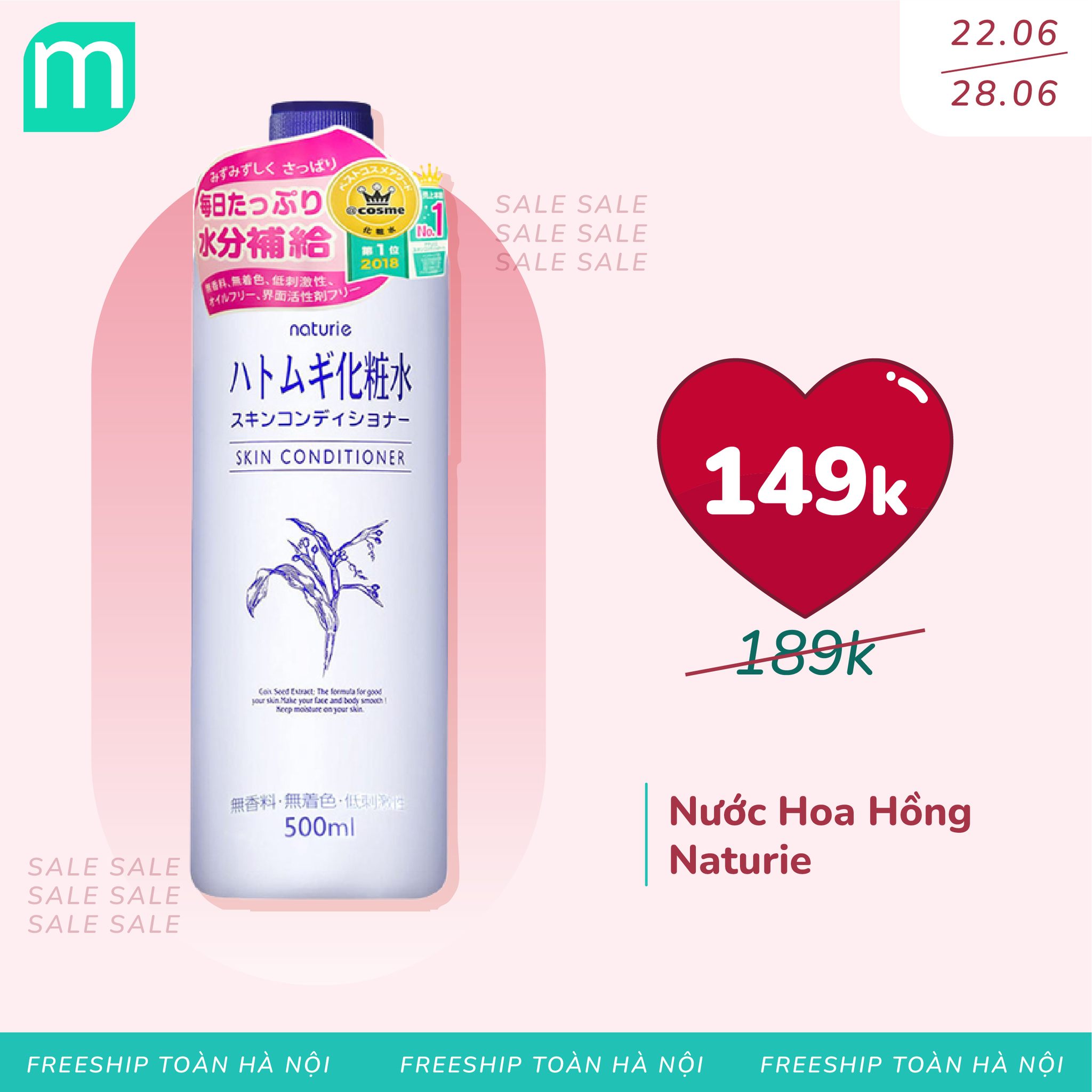 ĐẠI TIỆC DƯỠNG SÁNG SALE UP TO 52%