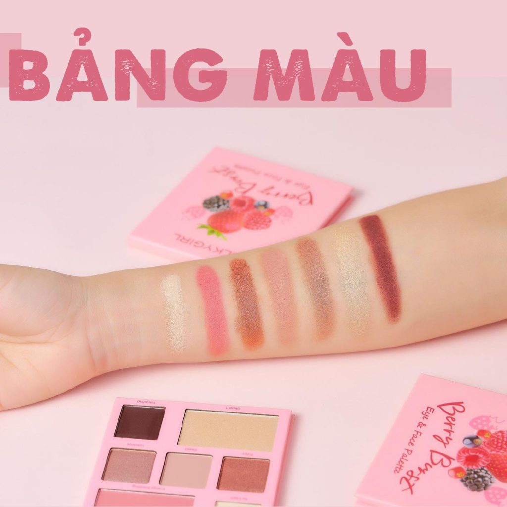 Phấn Mắt Silky Girl Eye & Face Palette