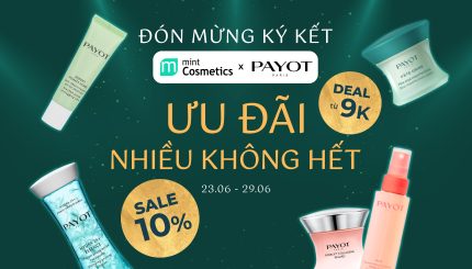 [MINTxPAYOT] Đón Mừng Ký Kết – Ưu Đãi Nhiều Không Hết