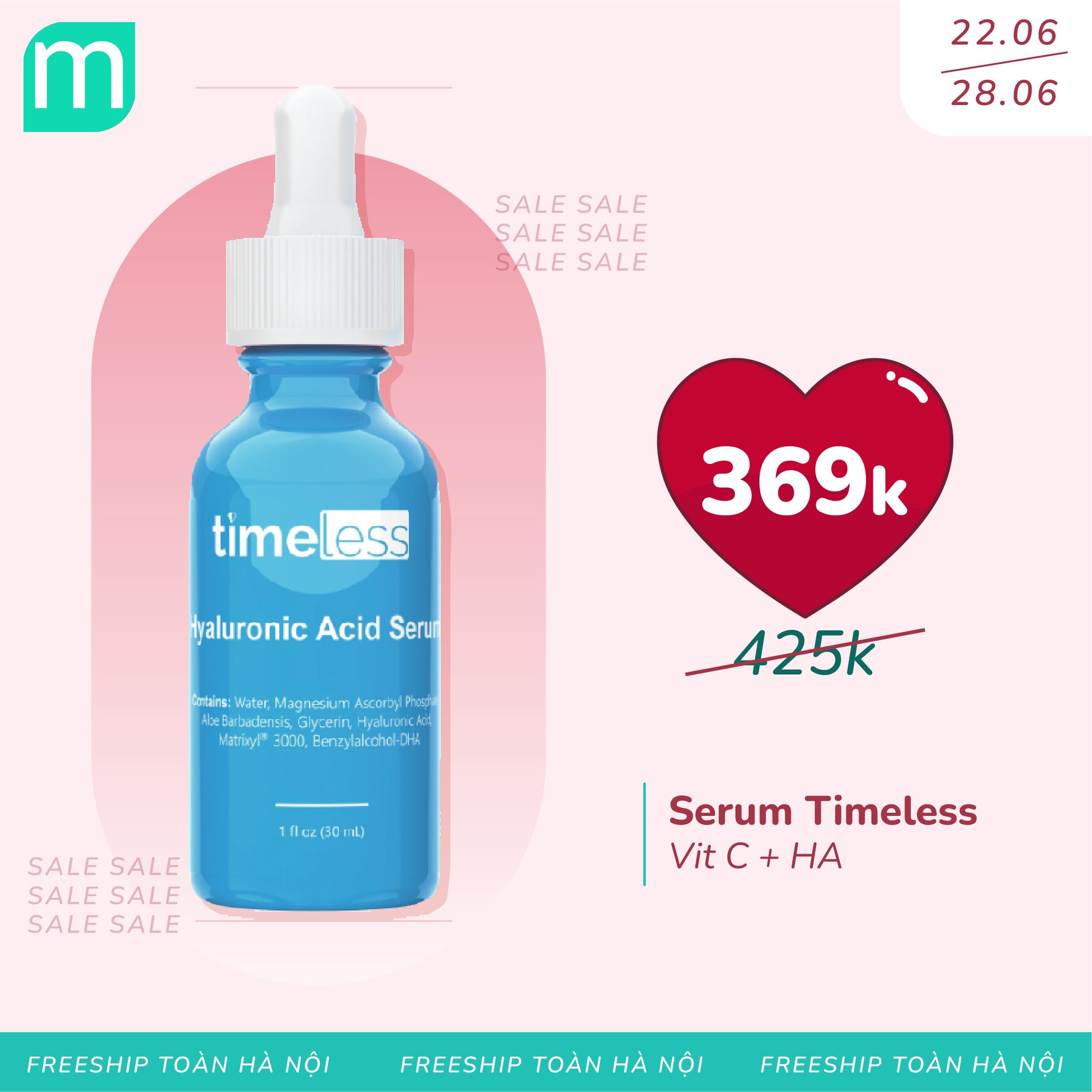 ĐẠI TIỆC DƯỠNG SÁNG SALE UP TO 52%