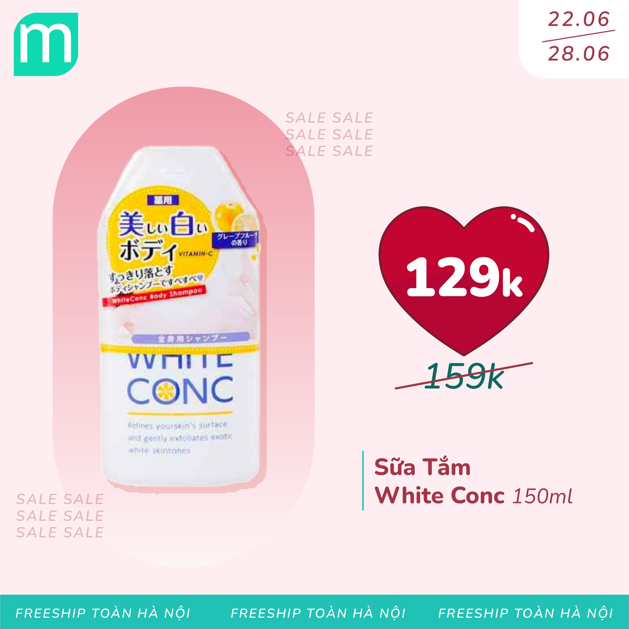 ĐẠI TIỆC DƯỠNG SÁNG SALE UP TO 52%