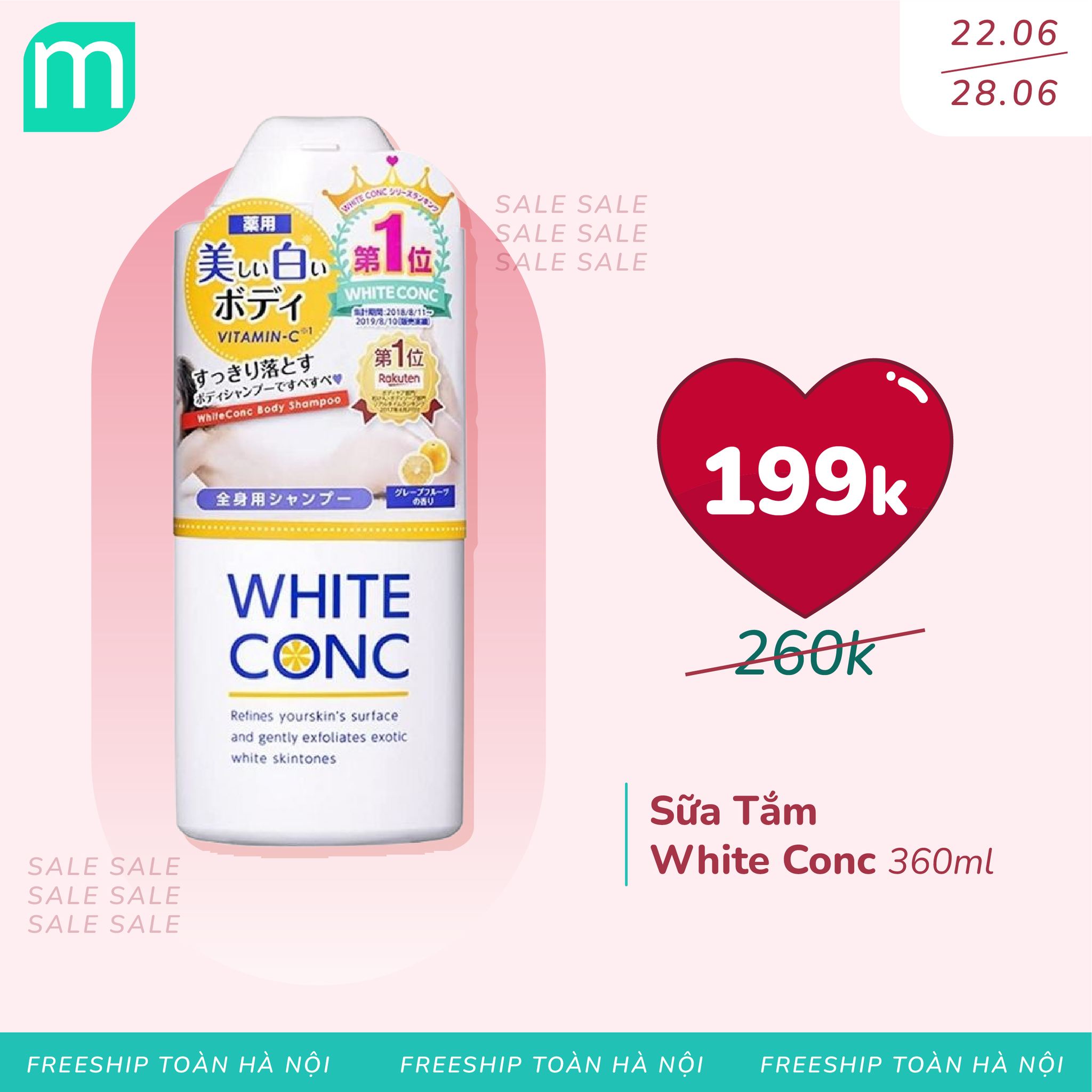 ĐẠI TIỆC DƯỠNG SÁNG SALE UP TO 52%