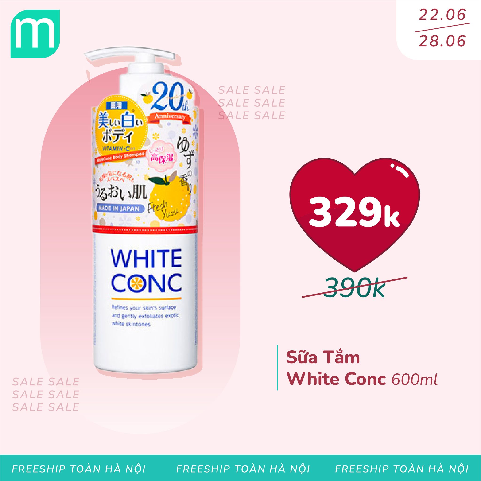 ĐẠI TIỆC DƯỠNG SÁNG SALE UP TO 52%