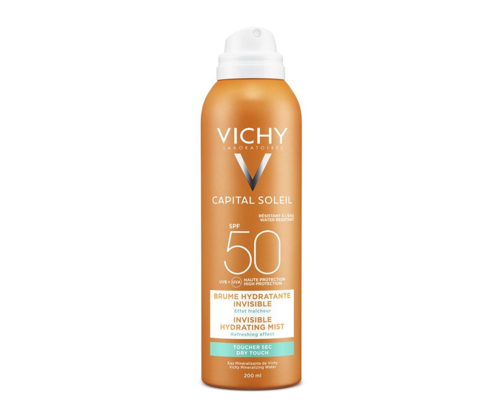 Xịt Chống Nắng Vichy Ideal Soleil Invisible Hydrating Mist SPF 50 200ml