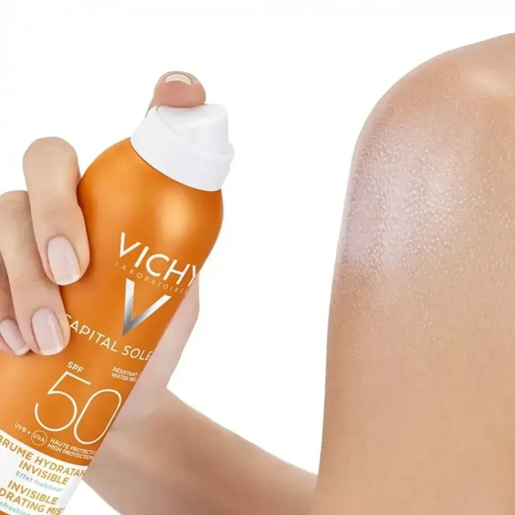 Xịt Chống Nắng Vichy Ideal Soleil Invisible Hydrating Mist SPF 50 200ml