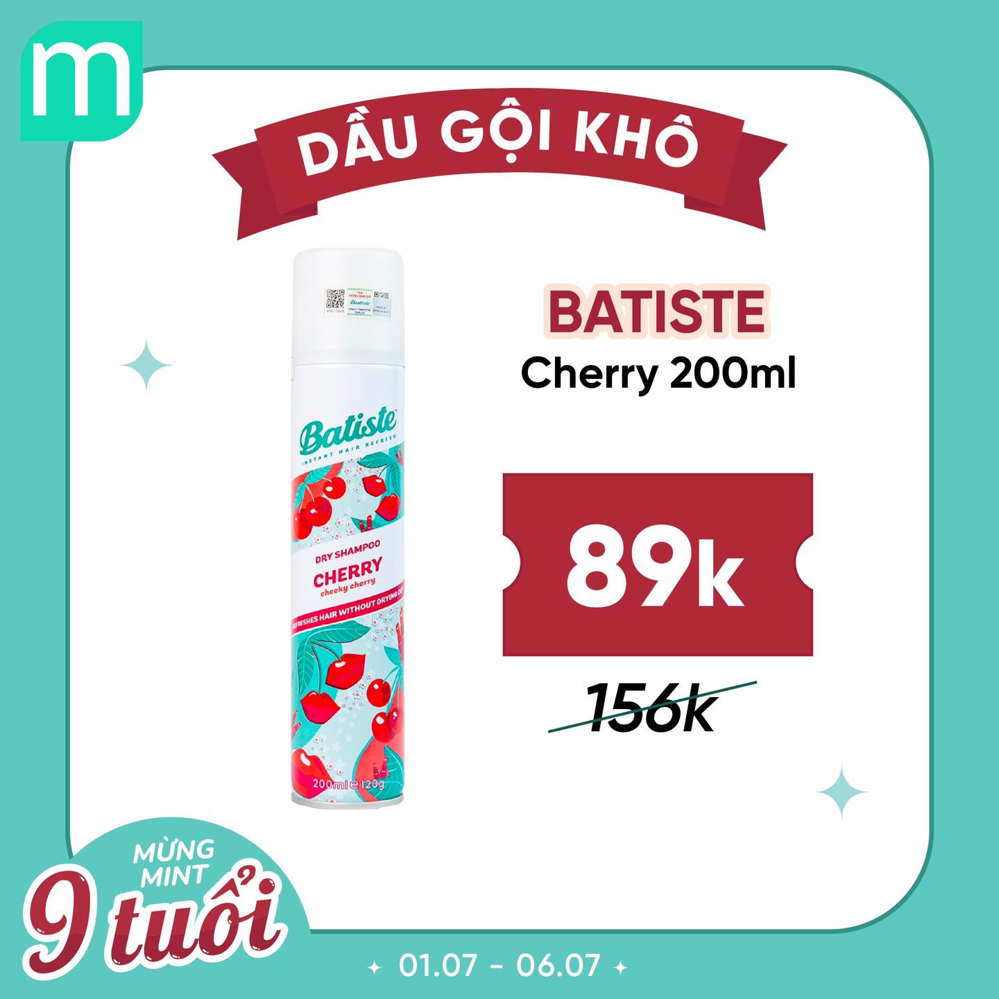 Mint 9 tuổi
