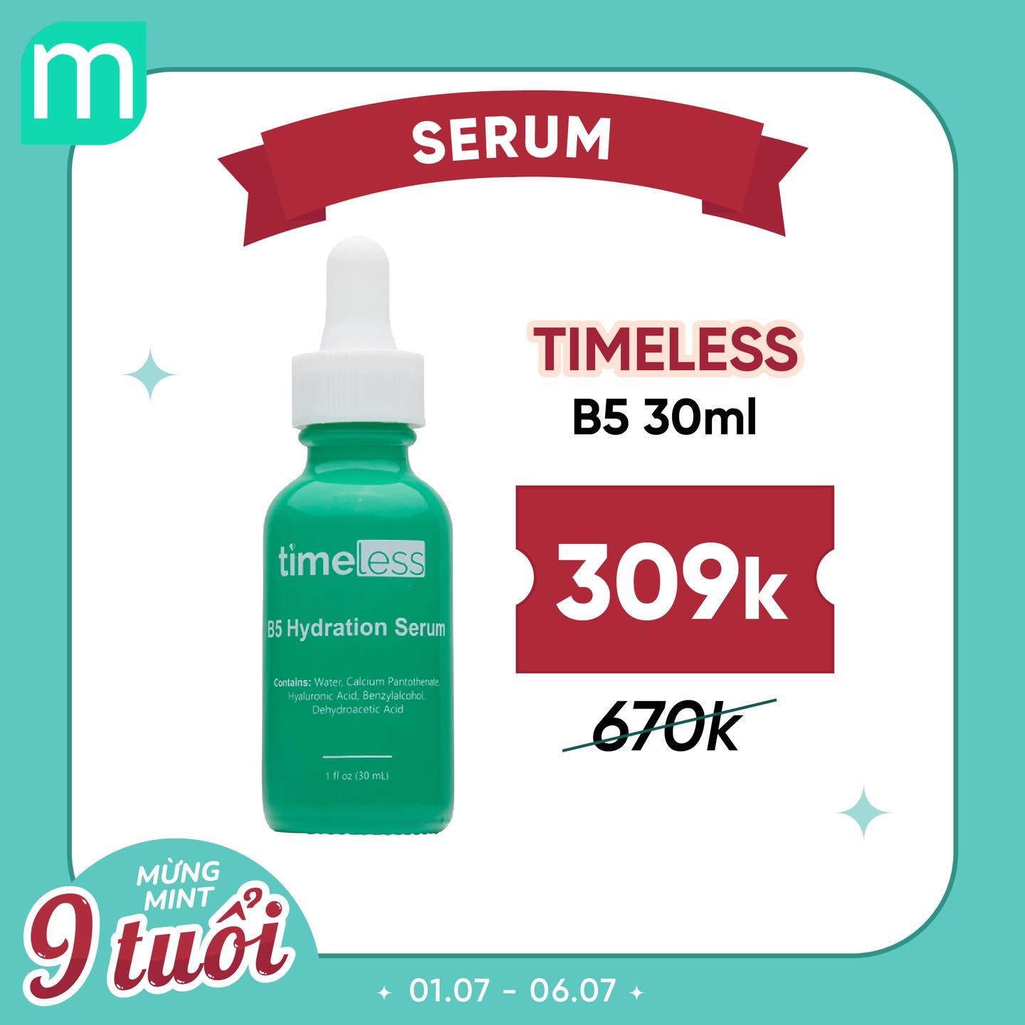 Mint 9 tuổi