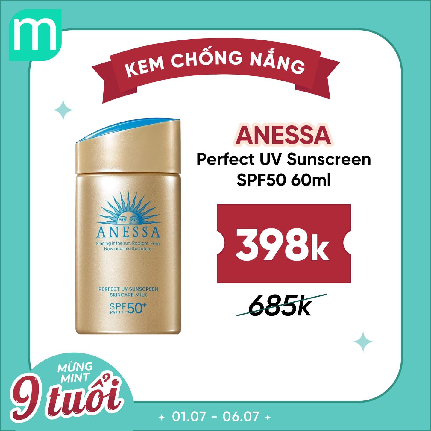 Mint 9 tuổi