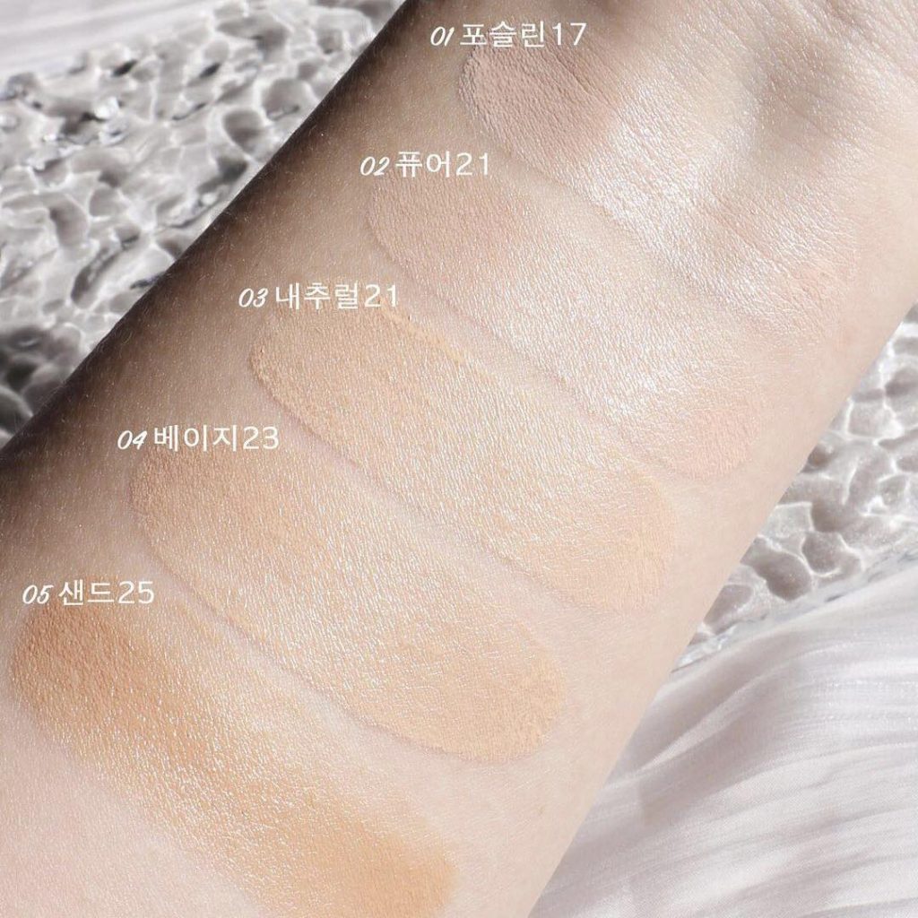 Phấn Nước Romand Bare Water Cushion SPF 38 PA+++ Mint