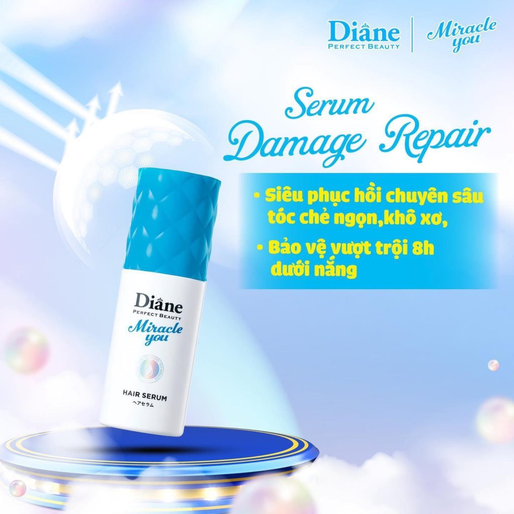 Tinh Chất Dưỡng Tóc Diane Miracle You Damage Repair 60ml