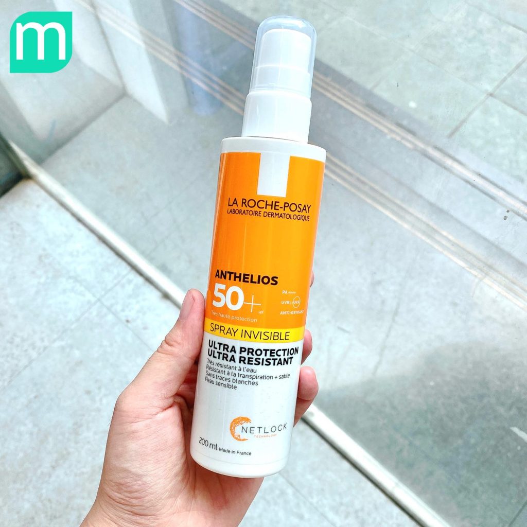 Xịt Chống Nắng La Roche-Posay Anthelios Spray Invisible SPF 50+ 200ml