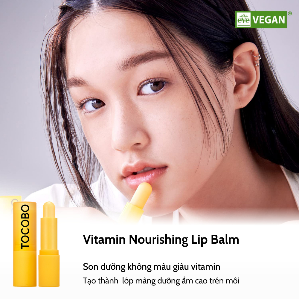 Son Dưỡng Môi Không Màu TOCOBO Vitamin Nourishing Lip Balm 3.5g Son Dưỡng Môi Không Màu TOCOBO Vitamin Nourishing Lip Balm 3.5g
