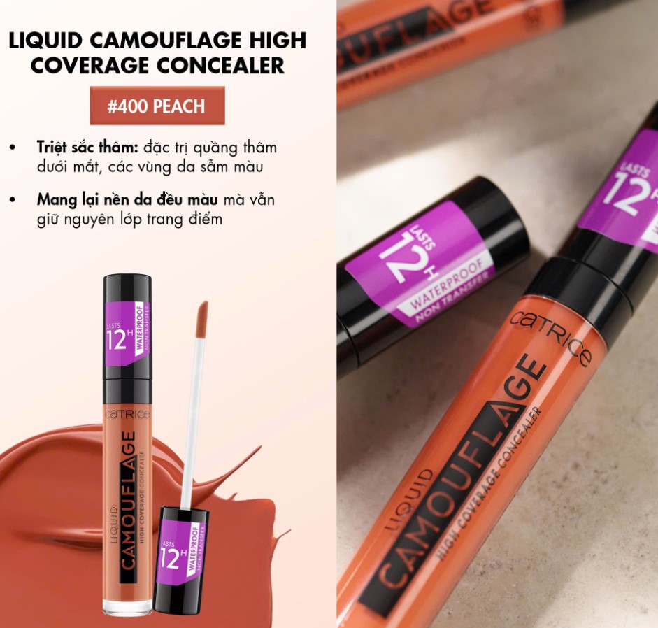 Che Khuyết Điểm Catrice Liquid Camouflage Concealer 5ml Che Khuyết Điểm Catrice Liquid Camouflage Concealer 5ml