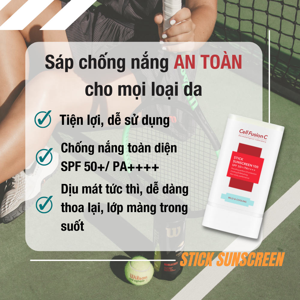 Sáp Chống Nắng Cell Fusion C STICK SUNSCREEN SPF 50 PA++++