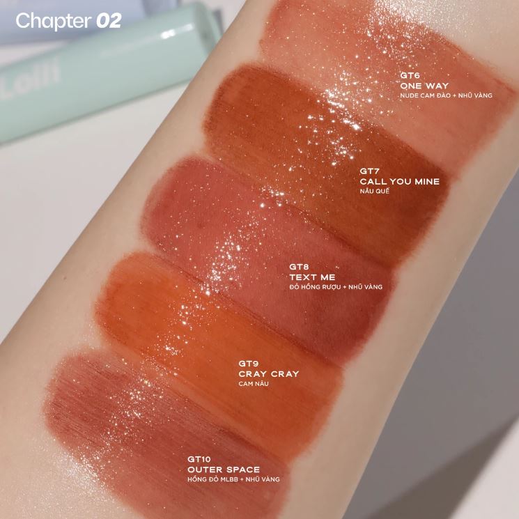 Son Tint Bóng Bền Màu Ofelia Lolli Glow Tint 3.9g Son Tint Bóng Bền Màu Ofelia Lolli Glow Tint 3.9g