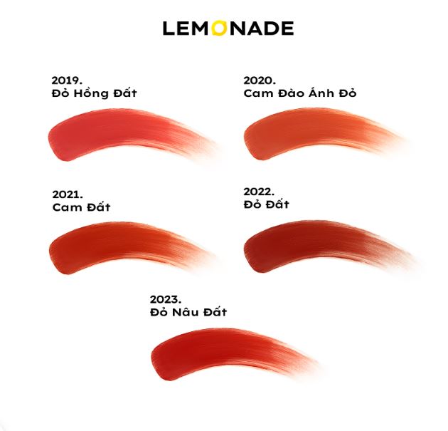 Son Kem Lì Lemonade Perfect Couple Lip - 5 Years Son Kem Lì Lemonade Perfect Couple Lip - 5 Years