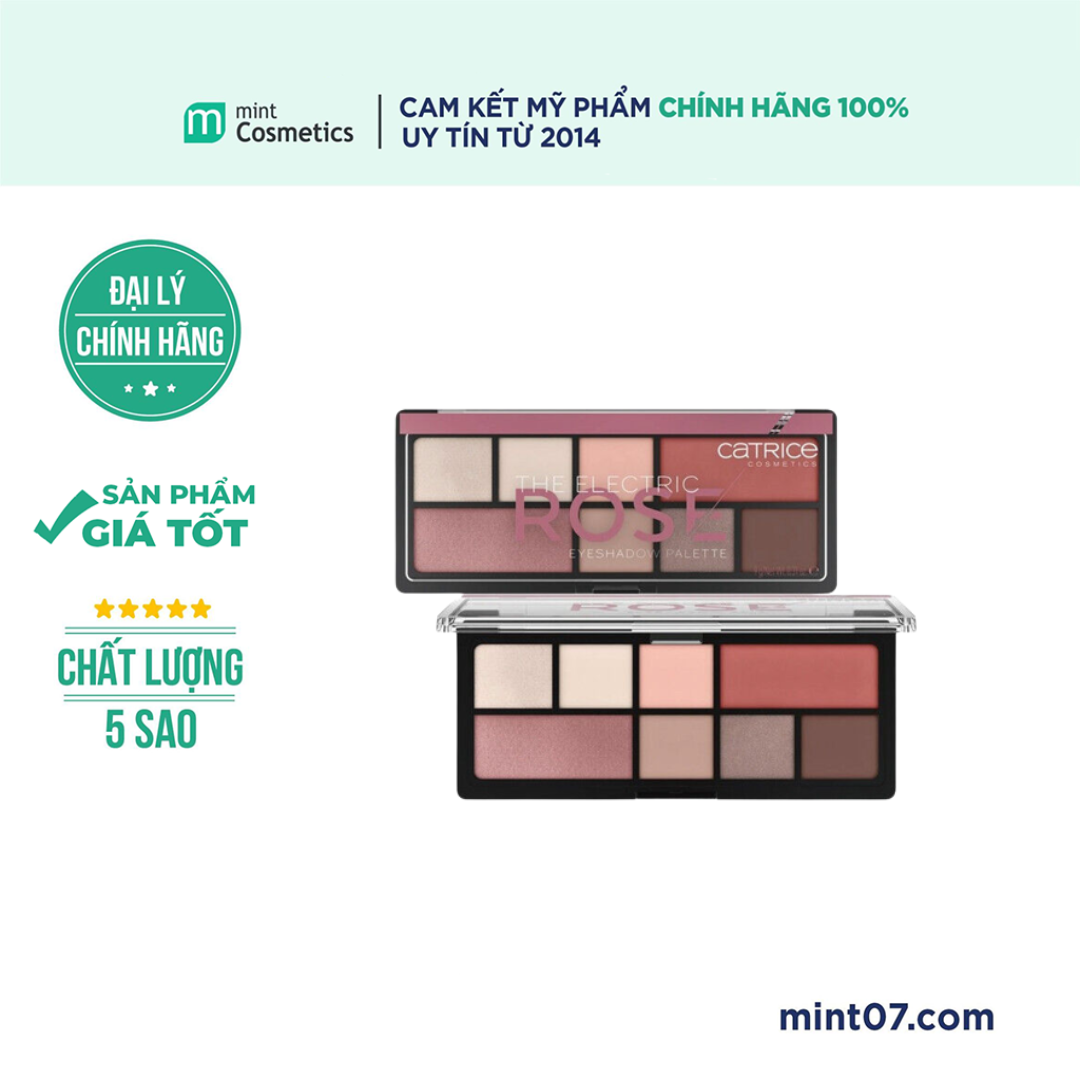 Bảng Phấn Mắt Catrice The Electric Rose Eyeshadow Platte 9G