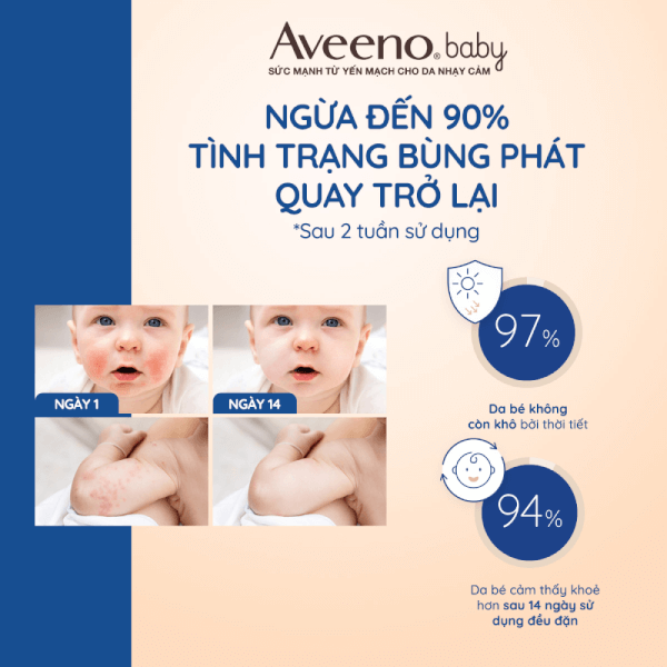 KEM DƯỠNG AVEENO BABY SOOTHING RELIEF 227G