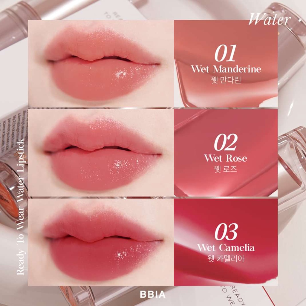 Son Thỏi Bbia Ready To Wear Water Lipstick
