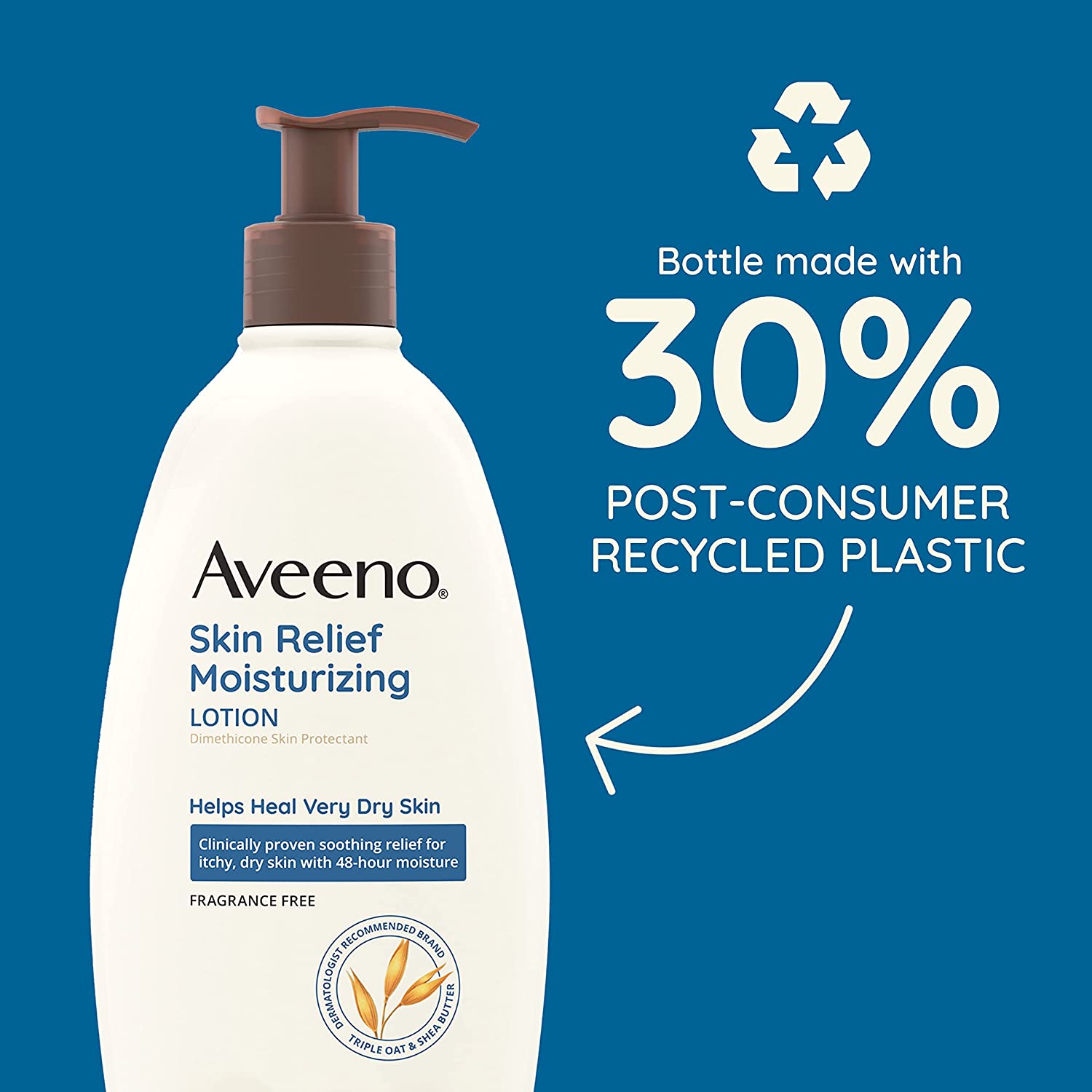 COMBO 1 SỮA DƯỠNG AVEENO SKIN RELIFT 354ML + 1 TÚI AVEENO
