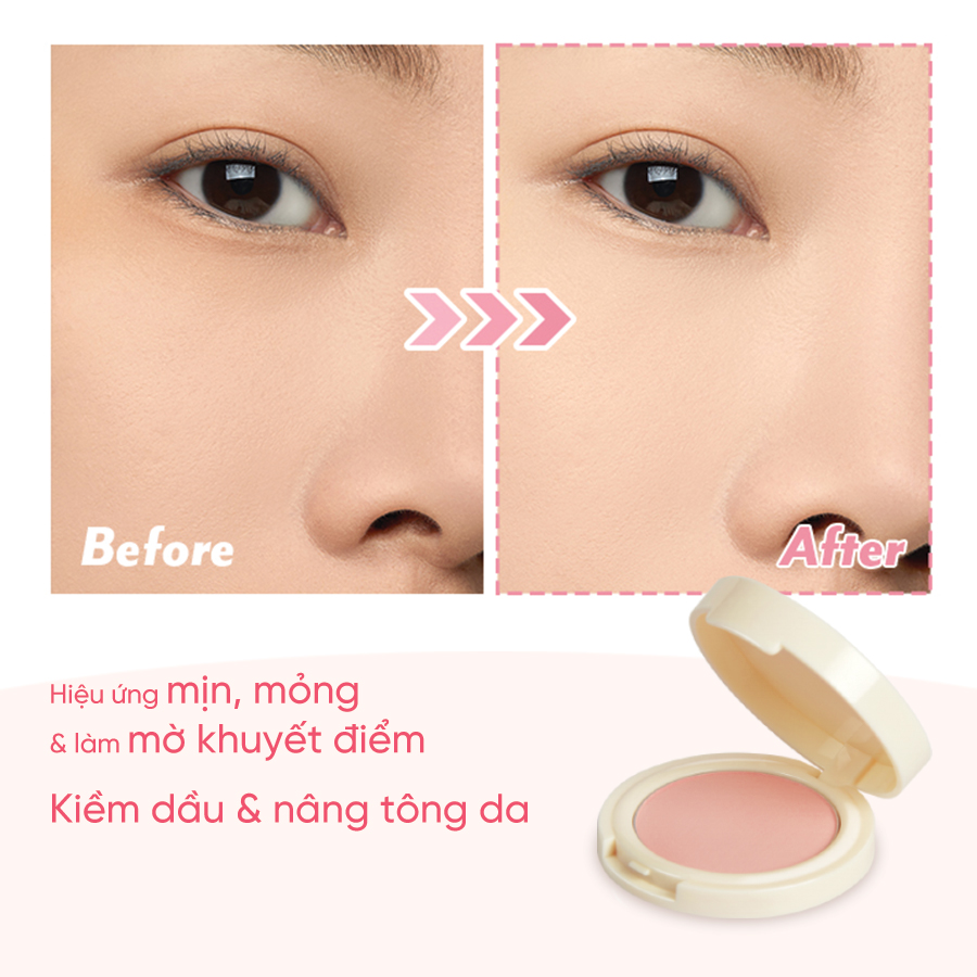 Phấn Phủ Nâng Tông Silky Girl Màu 1 Radiant
