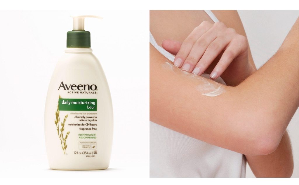 COMBO 1 SỮA DƯỠNG AVEENO DAILY MOISTURIZING 354ML + 1 TÚI AVEENO