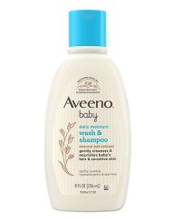 Sữa Tắm Aveeno Kiêm Dầu Gội Baby Daily Moisture 236ml 