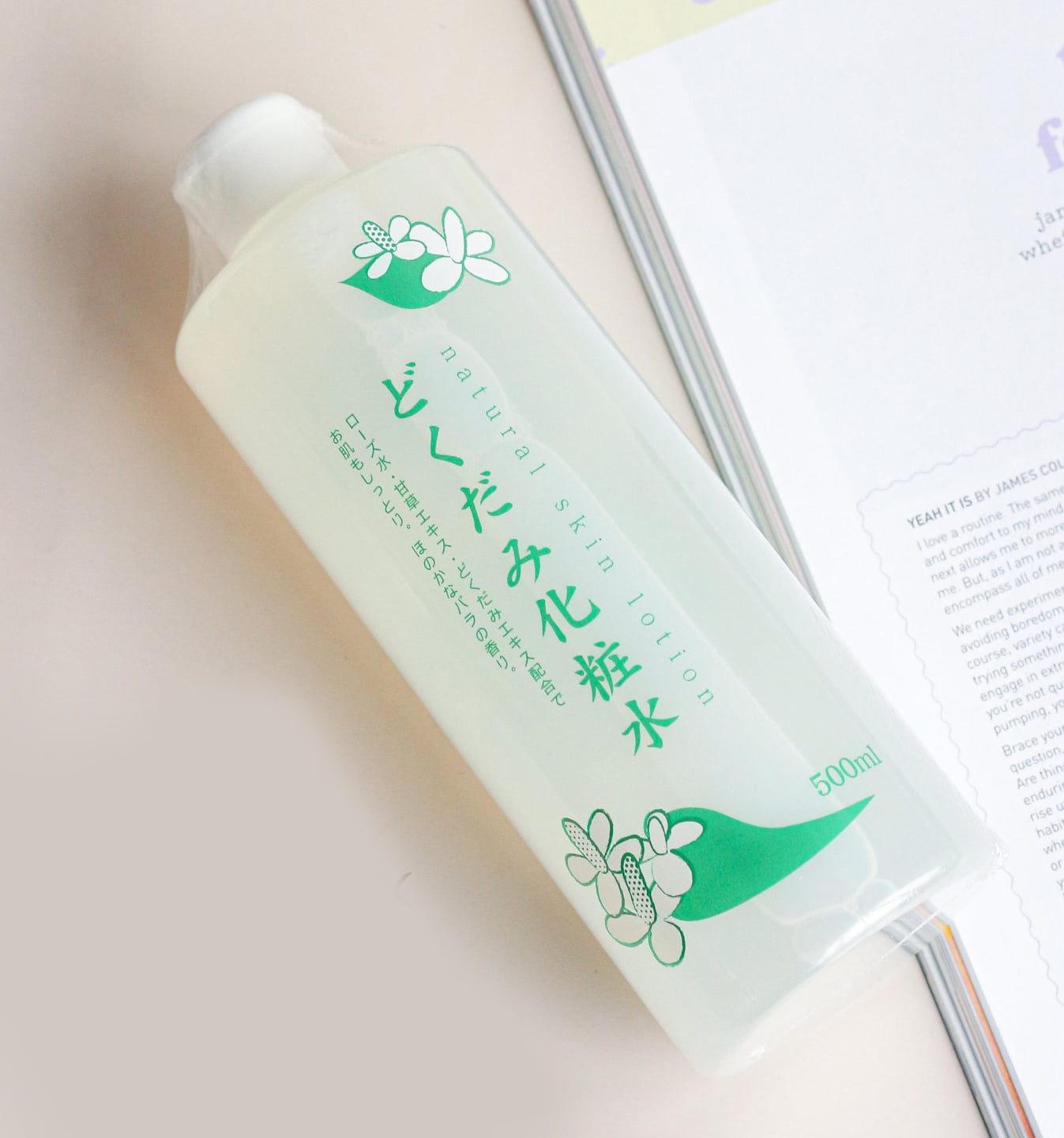 Nước Hoa Hồng Dokudami Natural Skin Lotion Diếp Cá Ngăn Ngừa Mụn Nhật Bản 500ml
