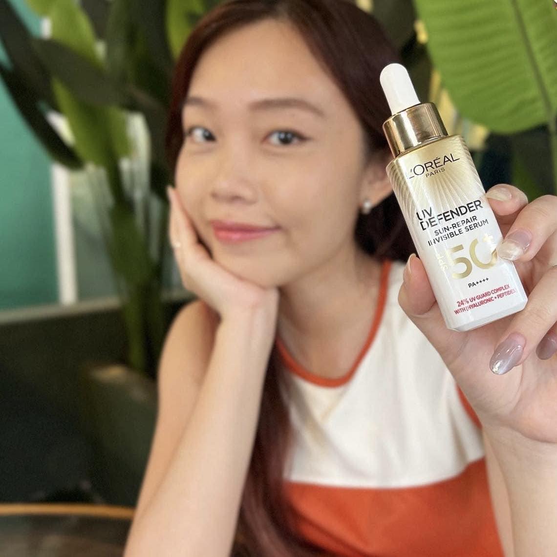 Kem Chống Nắng Loreal UV Defender Sun-Repair Invisible Serum SPF 50+ PA++++ 30ml