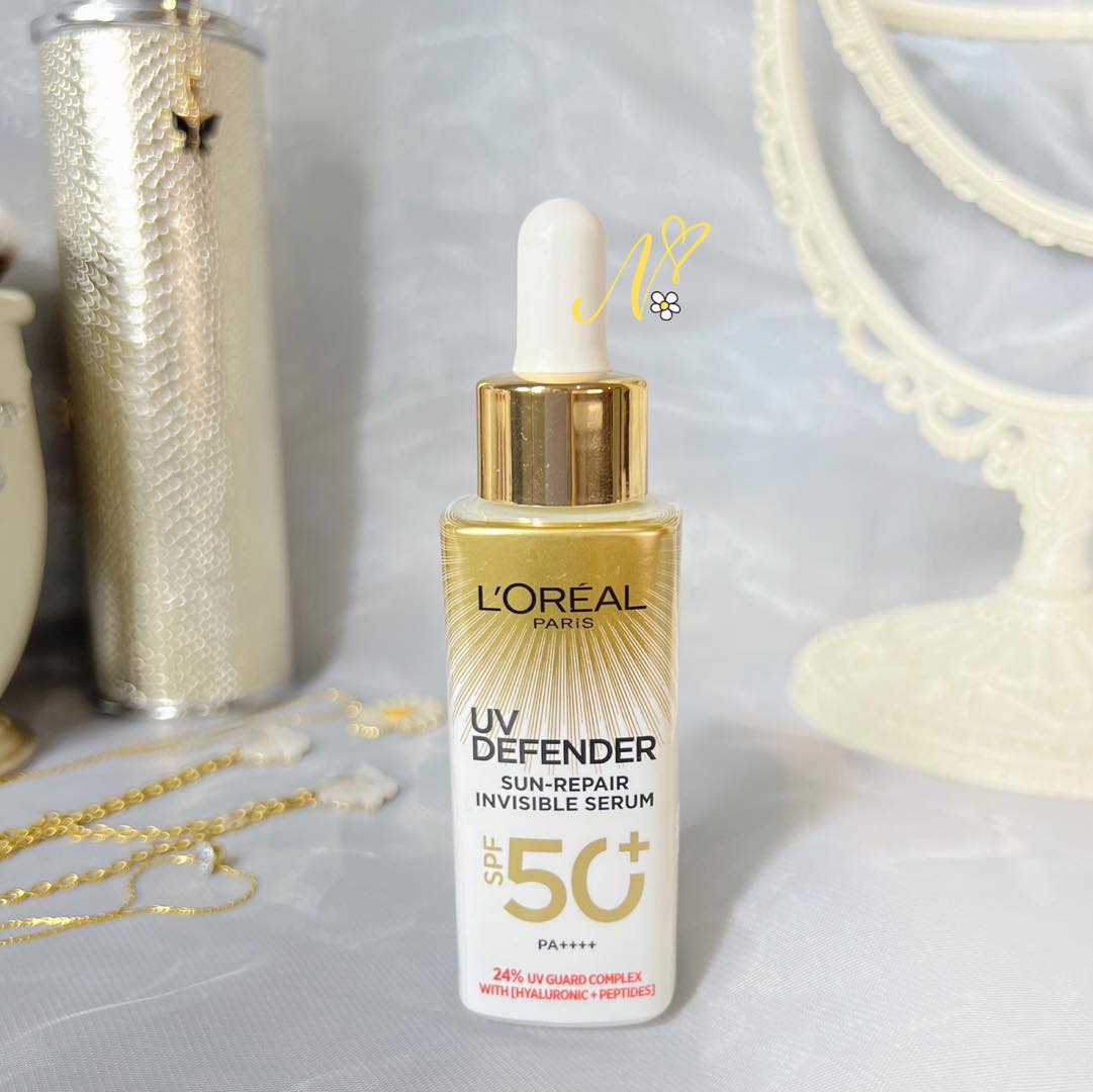 Kem Chống Nắng Loreal UV Defender Sun-Repair Invisible Serum SPF 50+ PA++++ 30ml