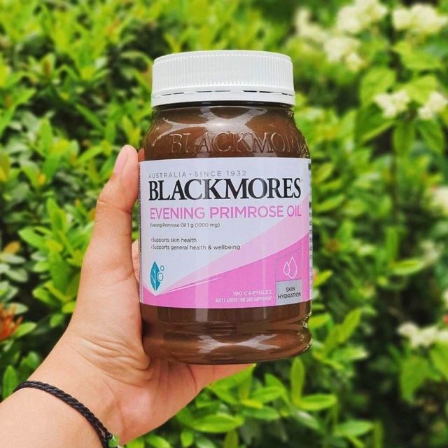 Viên uống BLACKMORES Evening Primrose Oil Tinh Dầu Hoa Anh Thảo 190 Viên