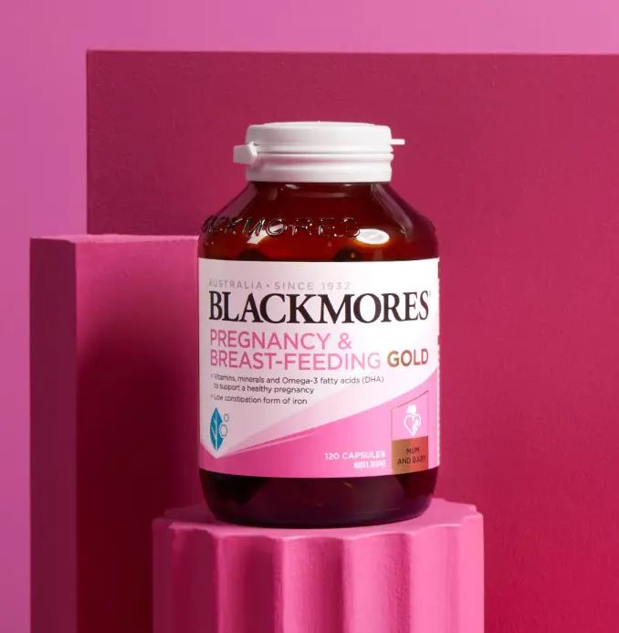 Viên uống BLACKMORES Pregnancy & Breast-feeding Gold 60 Viên