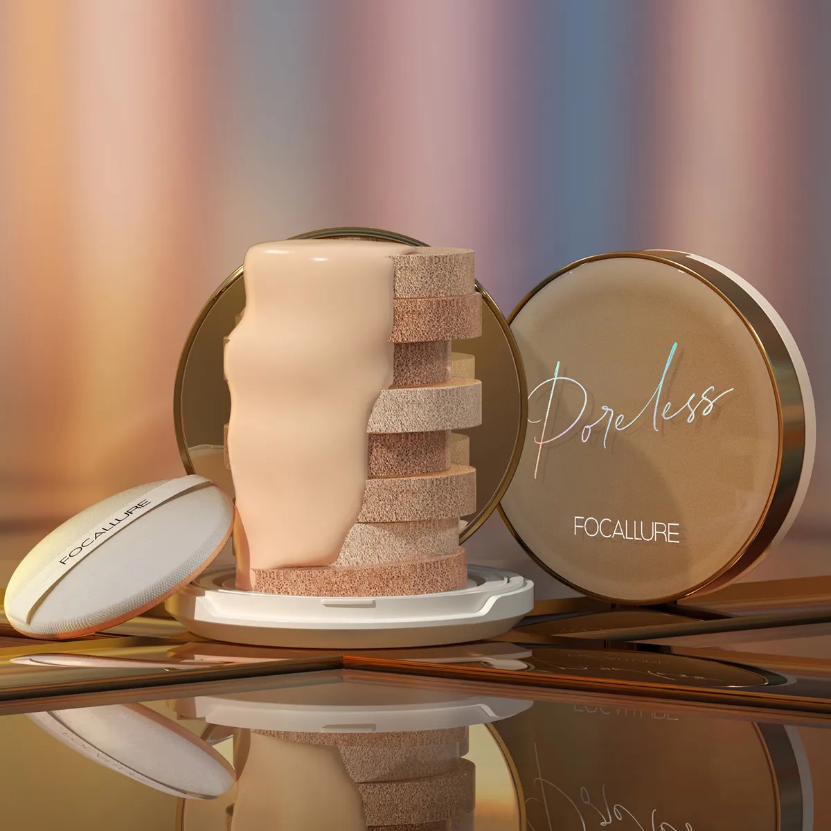 Cushion Focallure BB Poreless Matte Air Cushion Foundation FA198 12g Cushion Focallure BB Poreless Matte Air Cushion Foundation FA198 12g