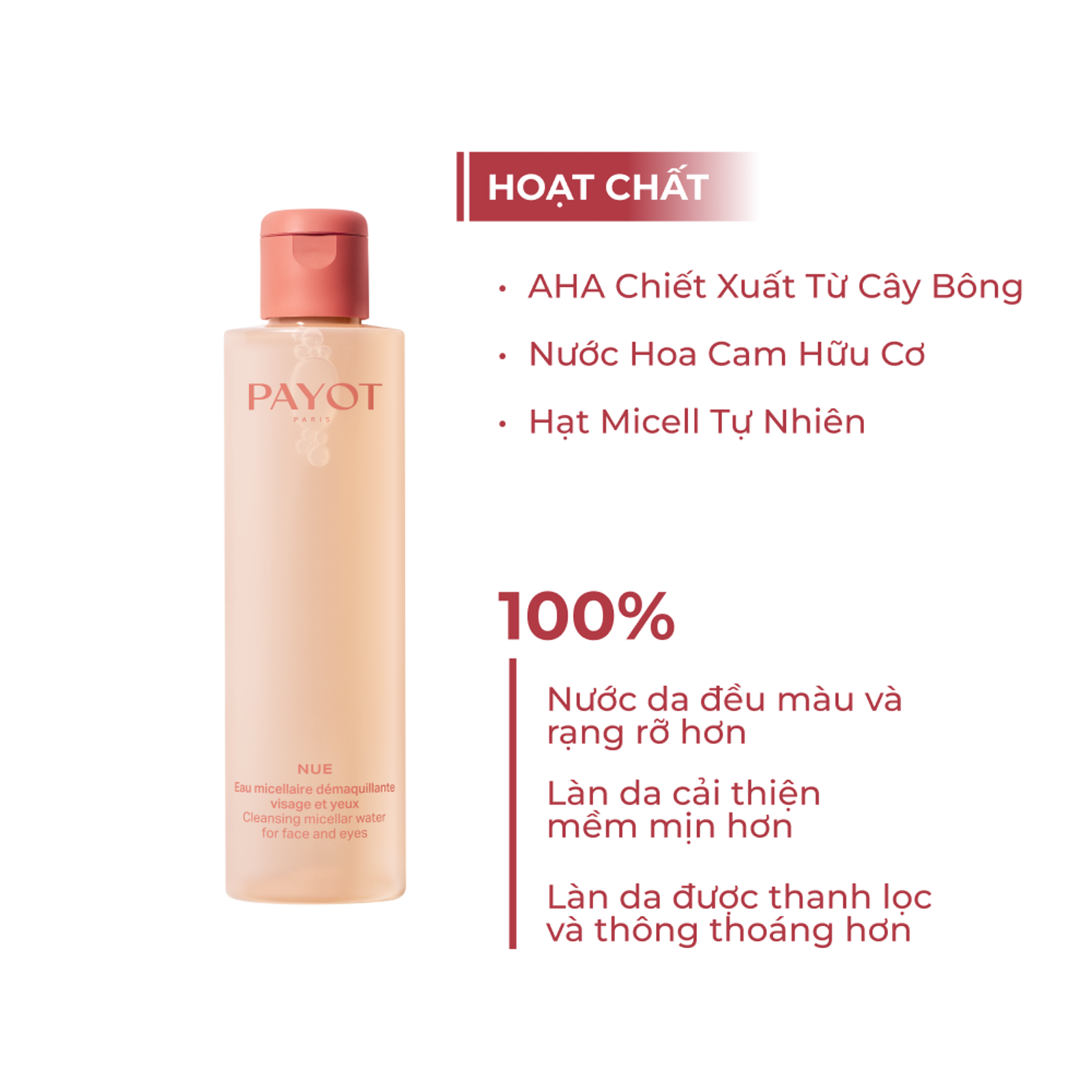 Nước Tẩy Trang Payot Mặt Và Mắt 200ml Nước Tẩy Trang Payot Mặt Và Mắt 200ml