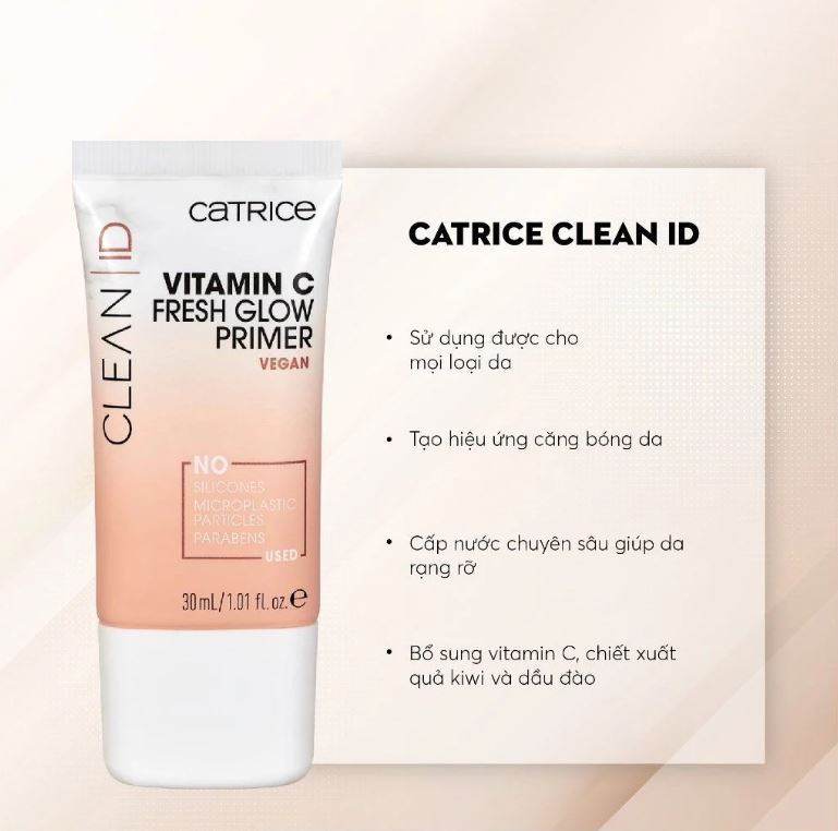 Kem Lót Catrice Vitamin C Fresh Glow 30ML Kem Lót Catrice Vitamin C Fresh Glow 30ML