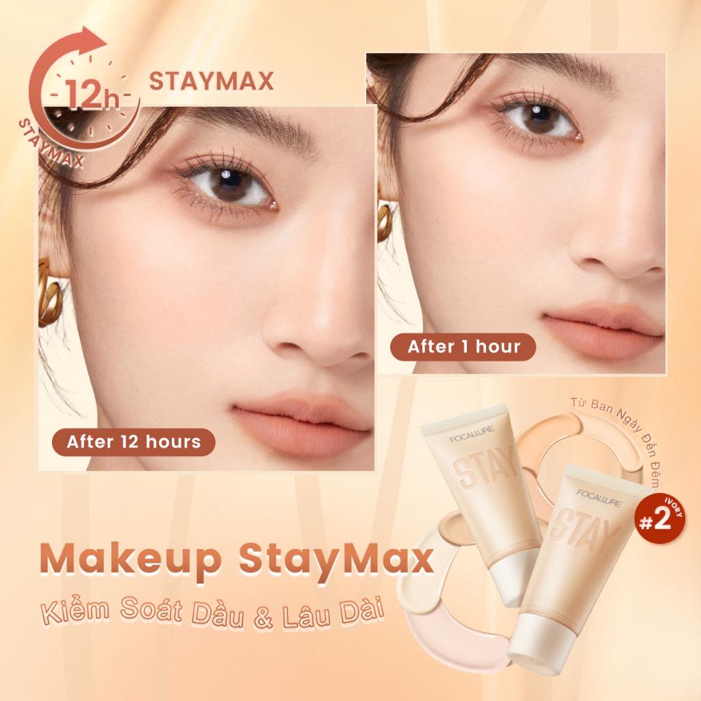 Kem Nền Focallure Staymax Poreless Matte FA150 Kem Nền Focallure Staymax Poreless Matte FA150