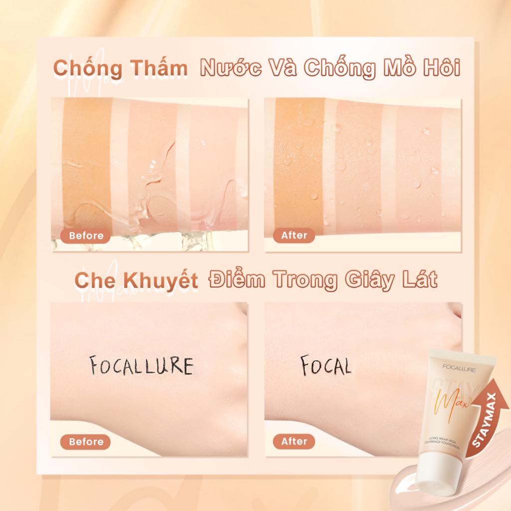 Kem Nền Focallure Staymax Poreless Matte FA150 Kem Nền Focallure Staymax Poreless Matte FA150