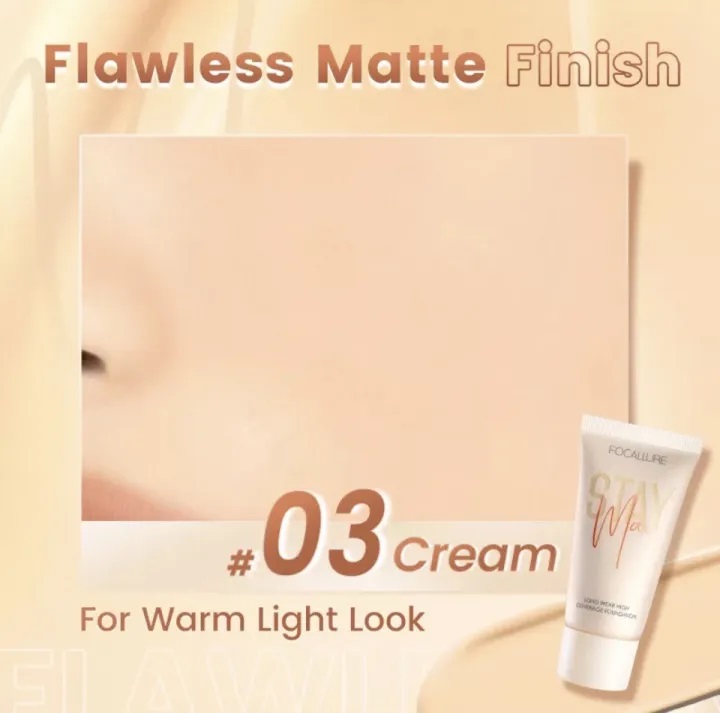 Kem Nền Focallure Staymax Poreless Matte FA150 Kem Nền Focallure Staymax Poreless Matte FA150 - Ảnh 6