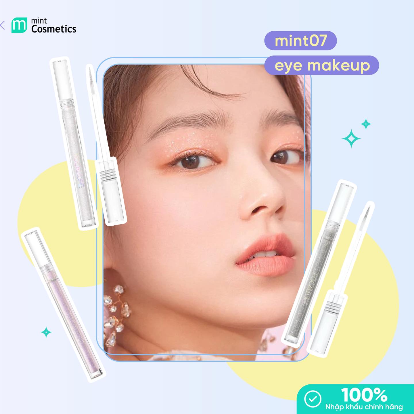 Nhũ Mắt Focallure Glittering Liquid Eyeshadow FA195 19g Nhũ Mắt Focallure Glittering Liquid Eyeshadow FA195 19g
