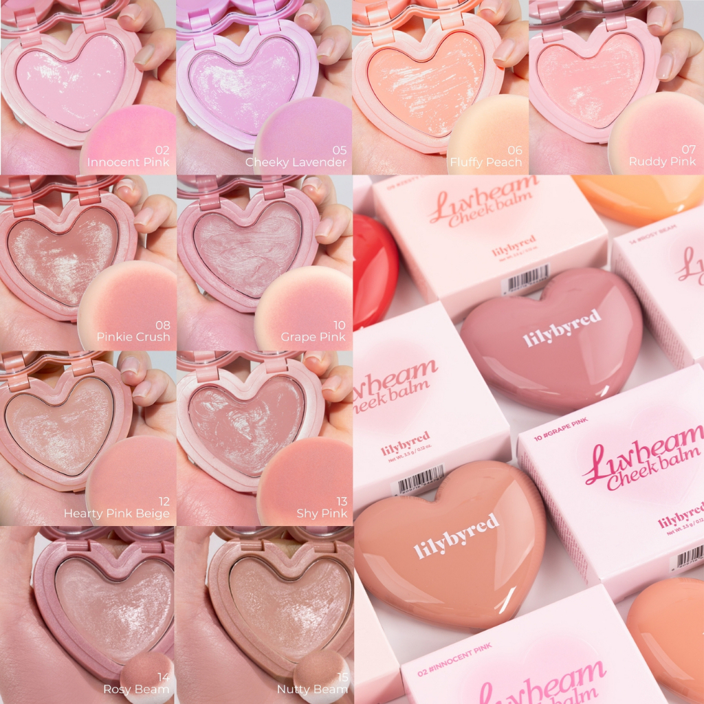 Phấn Má LilyByred Dạng Kem Luv Beam Cheek Balm Phấn Má LilyByred Dạng Kem Luv Beam Cheek Balm