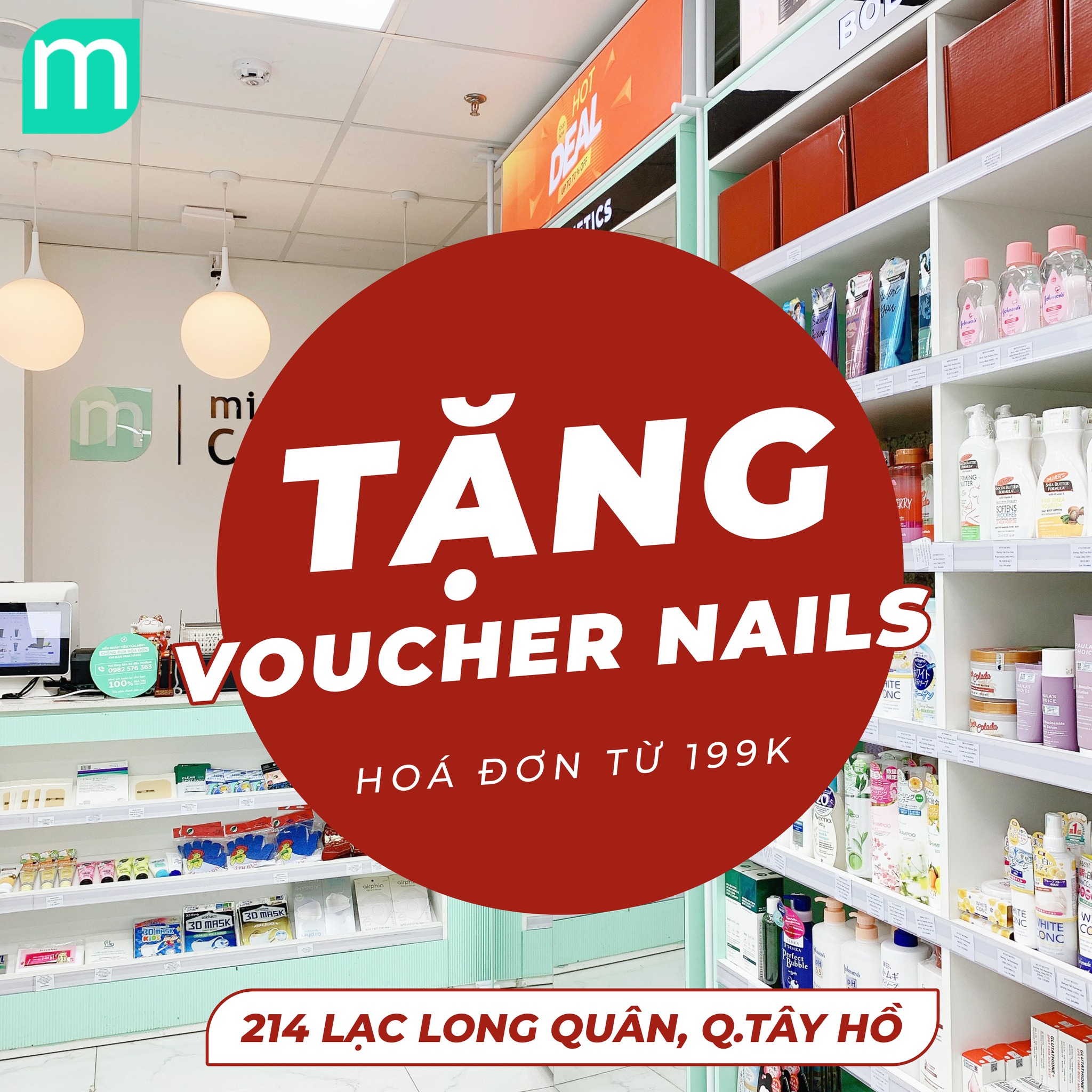 Mừng Khai Trương Mint Lạc Long Quân – Chuỗi Deal Bạt Ngàn