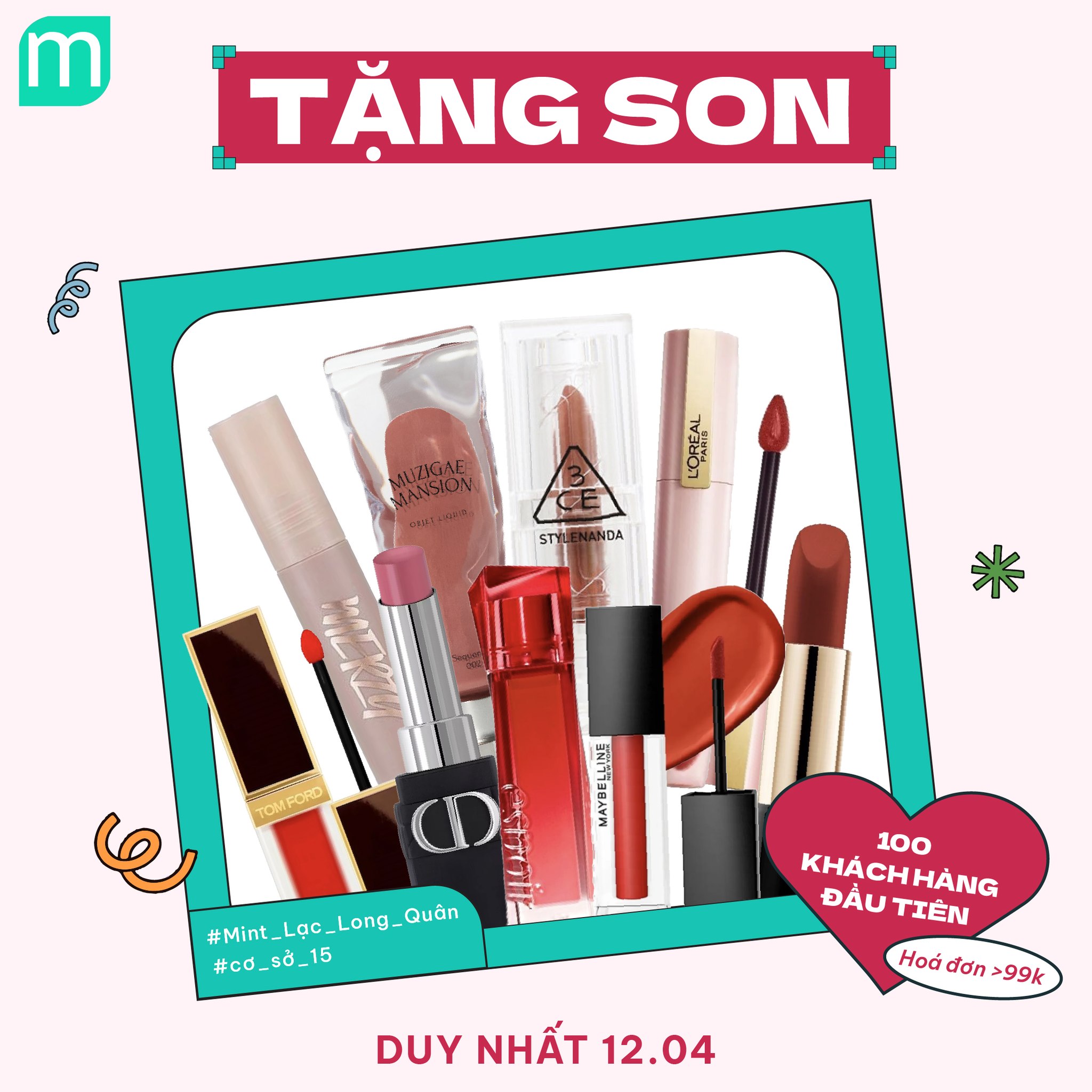Mừng Khai Trương Mint Lạc Long Quân – Chuỗi Deal Bạt Ngàn
