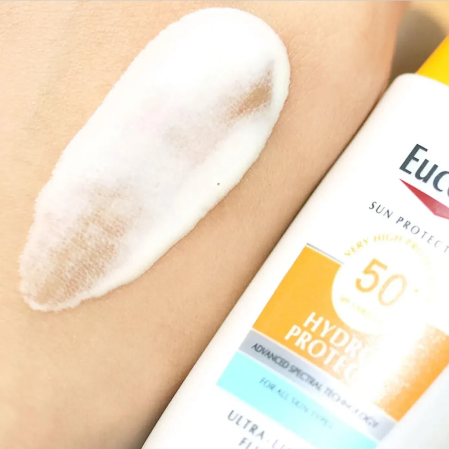 Kem Chống Nắng Eucerin Hydro Protect Ultra Light Fluid SPF 50+ 50ml Kem Chống Nắng Eucerin Hydro Protect Ultra Light Fluid SPF 50+ 50ml