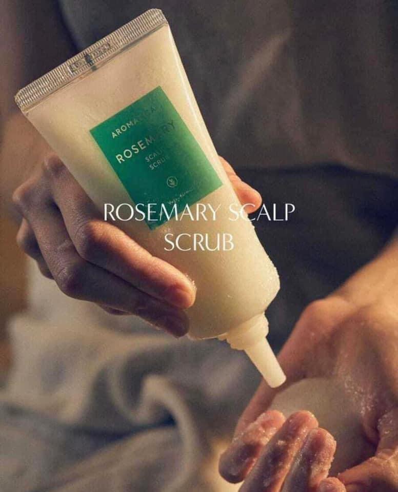 Tẩy Da Chết Da Đầu Aromatica Rosemary Scalp Scrub 165g