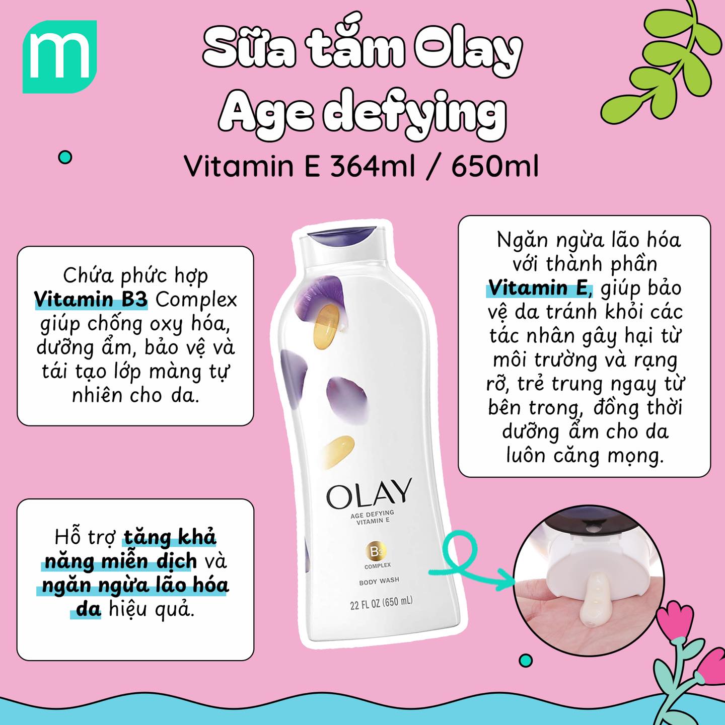 Sữa Tắm Olay Body Wash