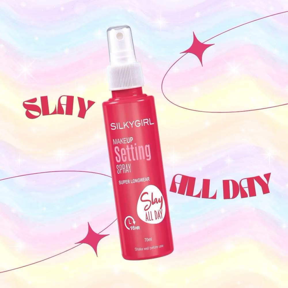 Xịt Make Up Setting Silky Girl Slay All Day 70ml Xịt Make Up Setting Silky Girl Slay All Day 70ml